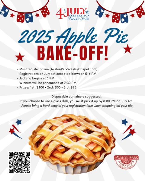 Apple Pie Bake Off Registration Apple Pie Bake Off Registration