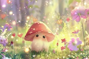 2025 Cute as a Button  (Mushroom) Baby Photo Contest