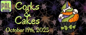 Corks & Cakes: October 2025 $90 cover picture