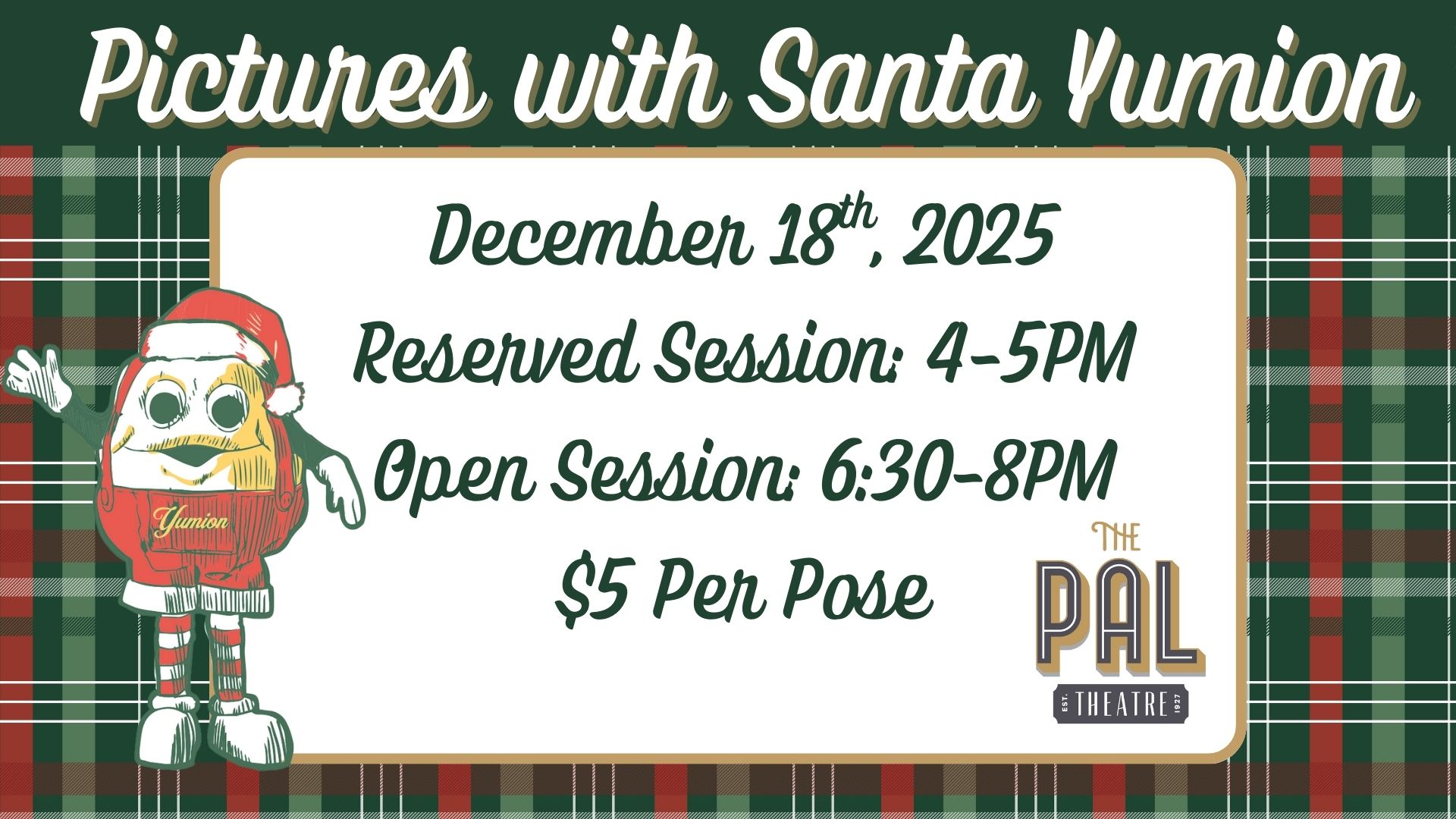 Pictures with Santa Yumion