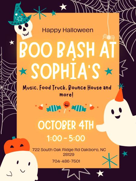 Halloween Festival at Sophia's