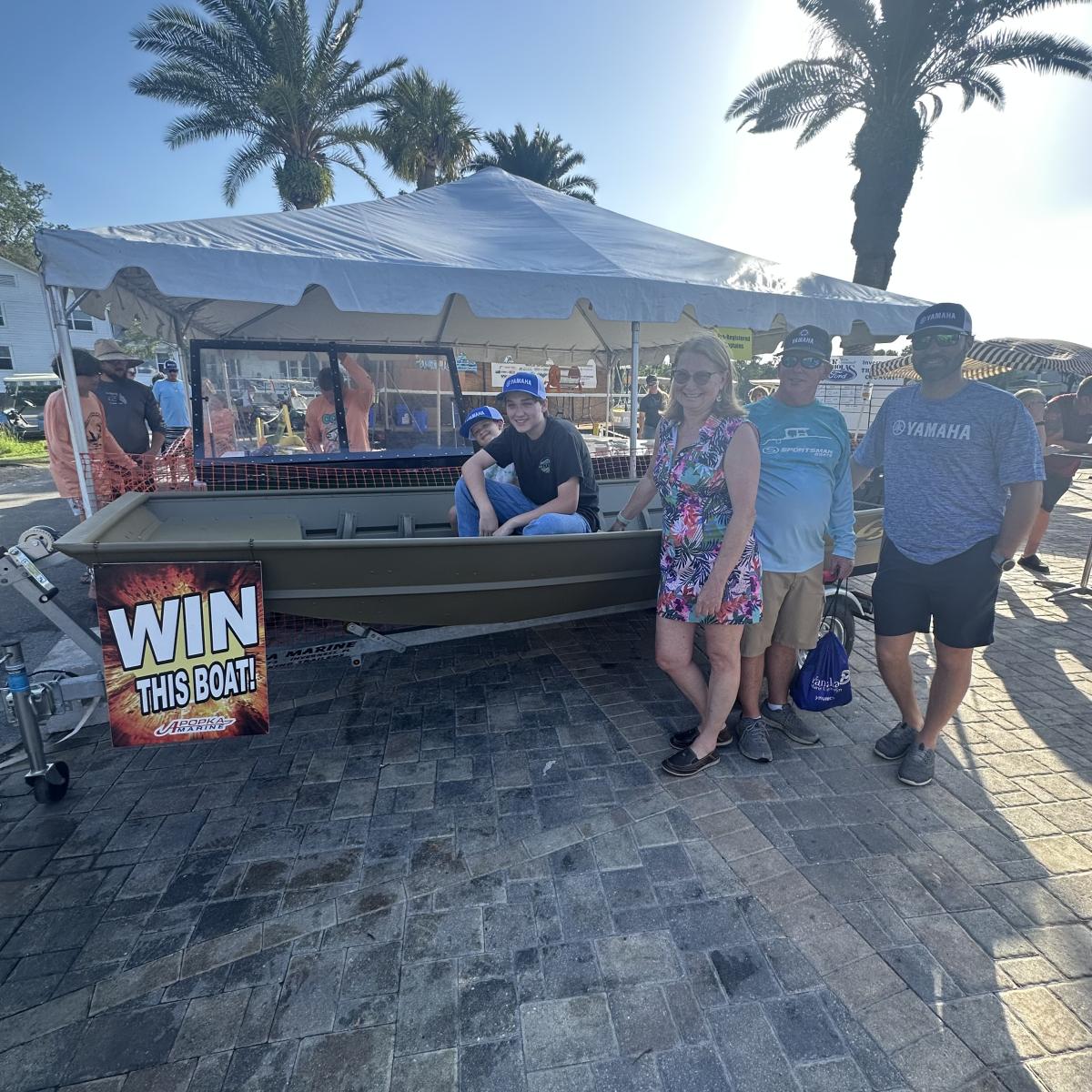 2025 Youth Jon Boat Giveaway Winner