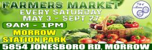 City of Morrow Farmers Market Vendor