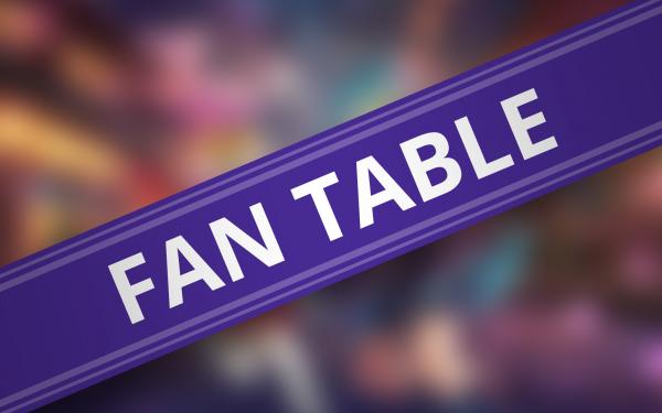 Kami-Con Fan Table