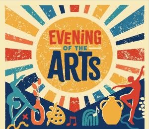Art Activity Booth and Downtown Businesses