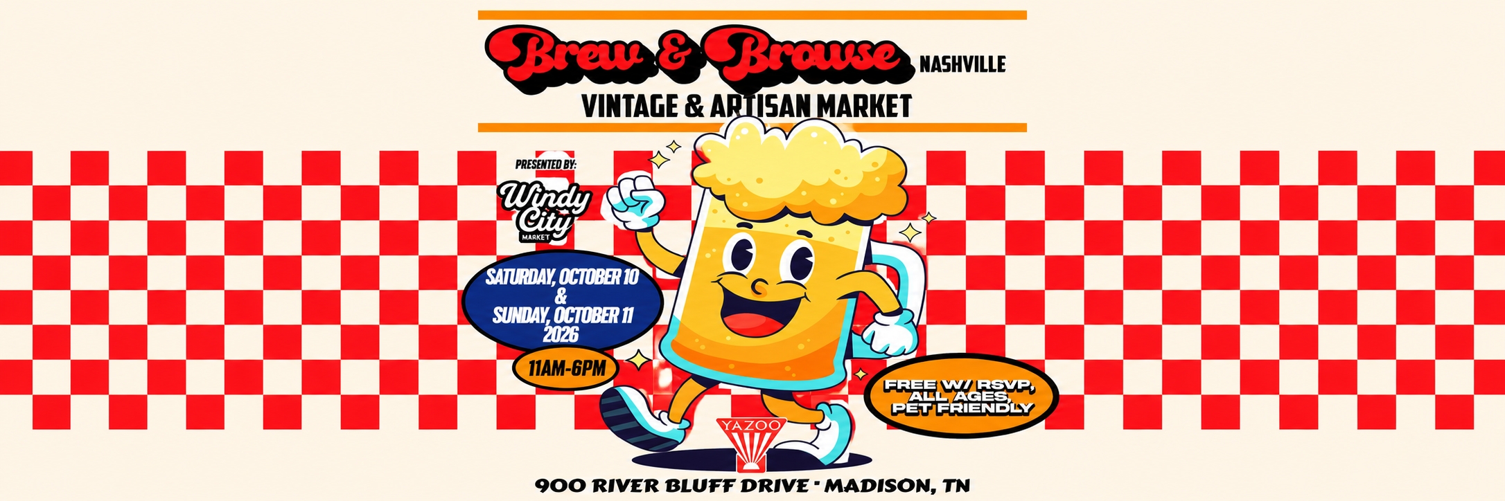 Brew & Browse Vintage & Artisan Fest Nashville!