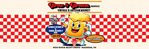 Brew & Browse Vintage & Artisan Fest Nashville!