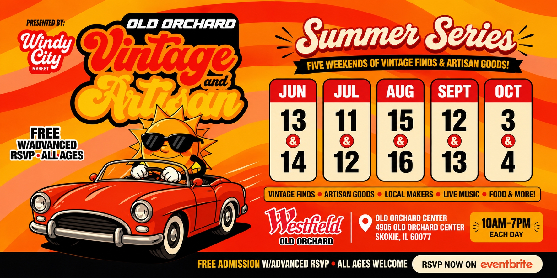 Old Orchard Vintage & Artisan Market Presented by Windy City Market