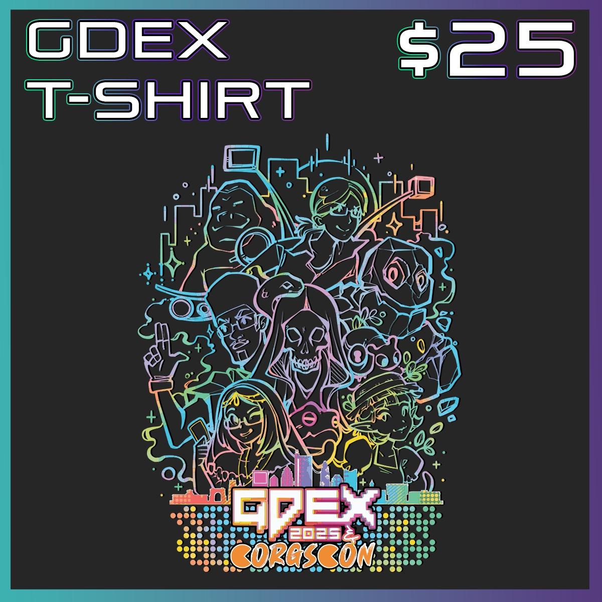 T-Shirt (Official GDEX & Corgscon 2025) cover picture