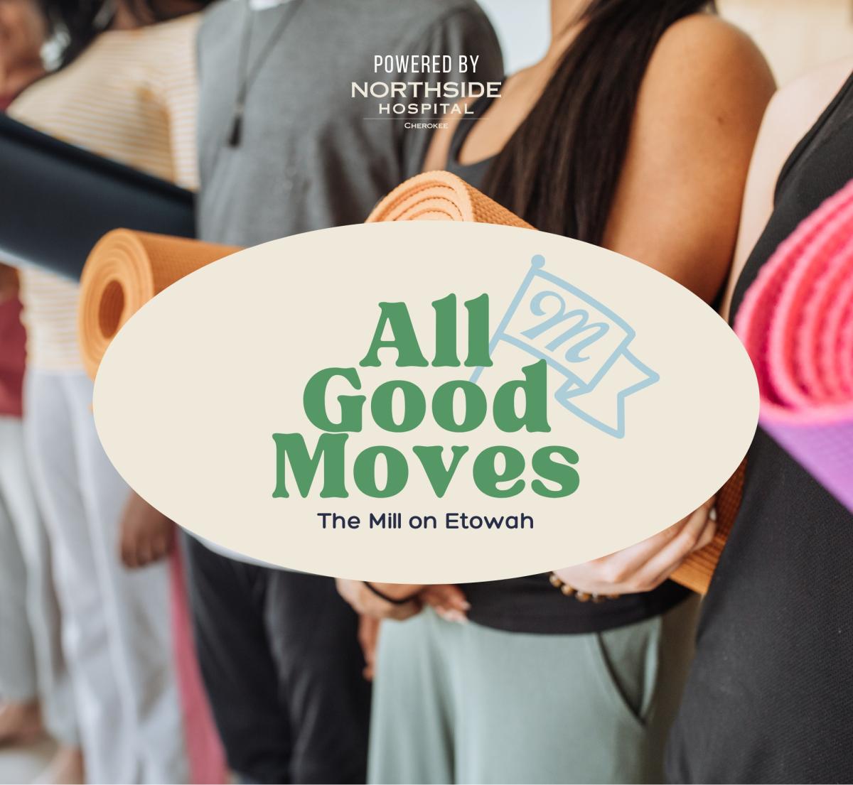 All Good Moves – Free Yoga at The Mill (April & May) cover picture