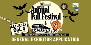 Main Street Fall Festival General Exhibitor Vendor Application
