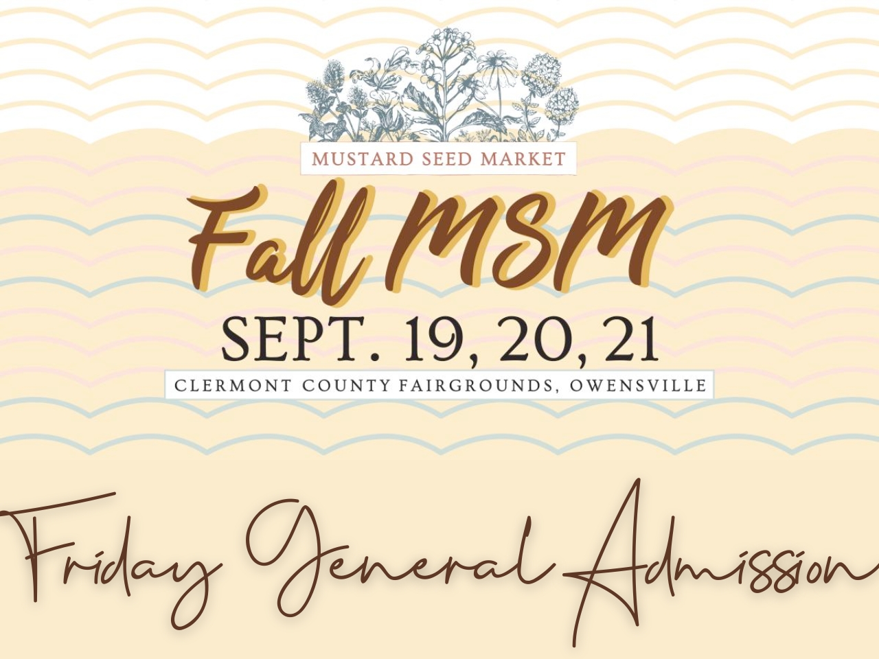 General Admission | Friday cover picture