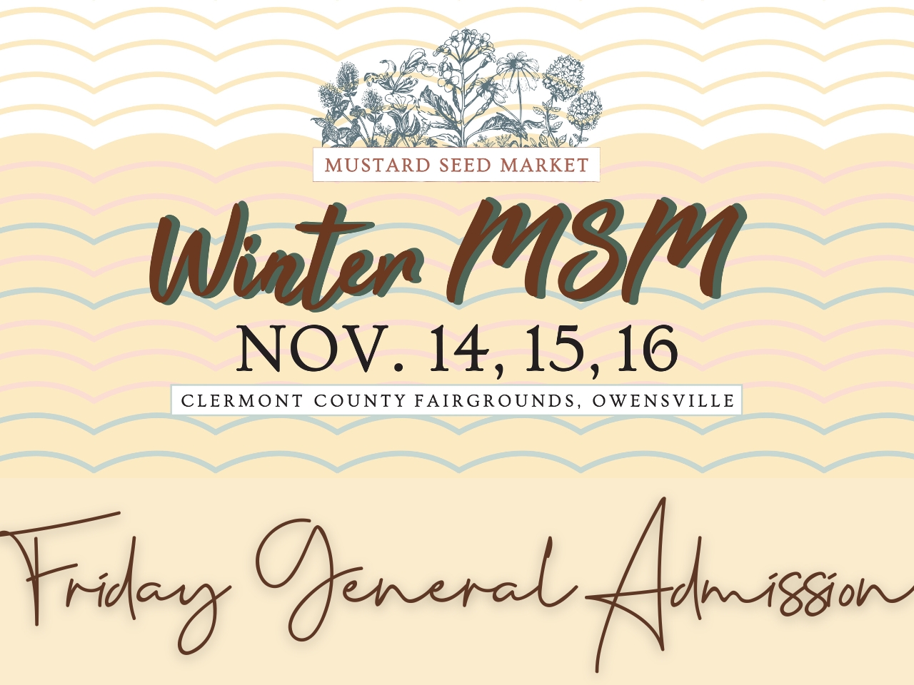 General Admission | Friday cover picture