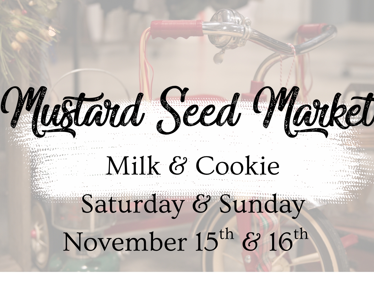 Milk and Cookies with Santa 11/15 or 11/16 cover picture