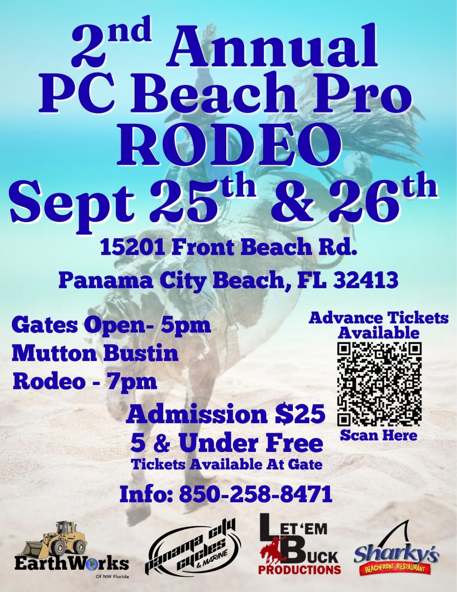 2nd  Annual PC Beach Pro Rodeo