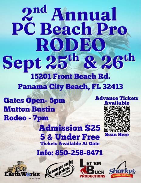 2nd  Annual PC Beach Pro Rodeo