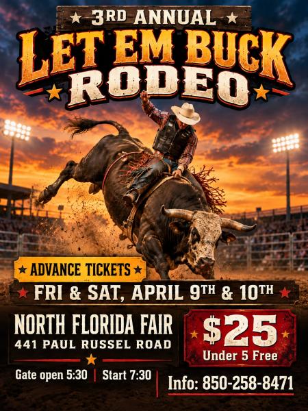 3rd Annual Let Em Buck Rodeo