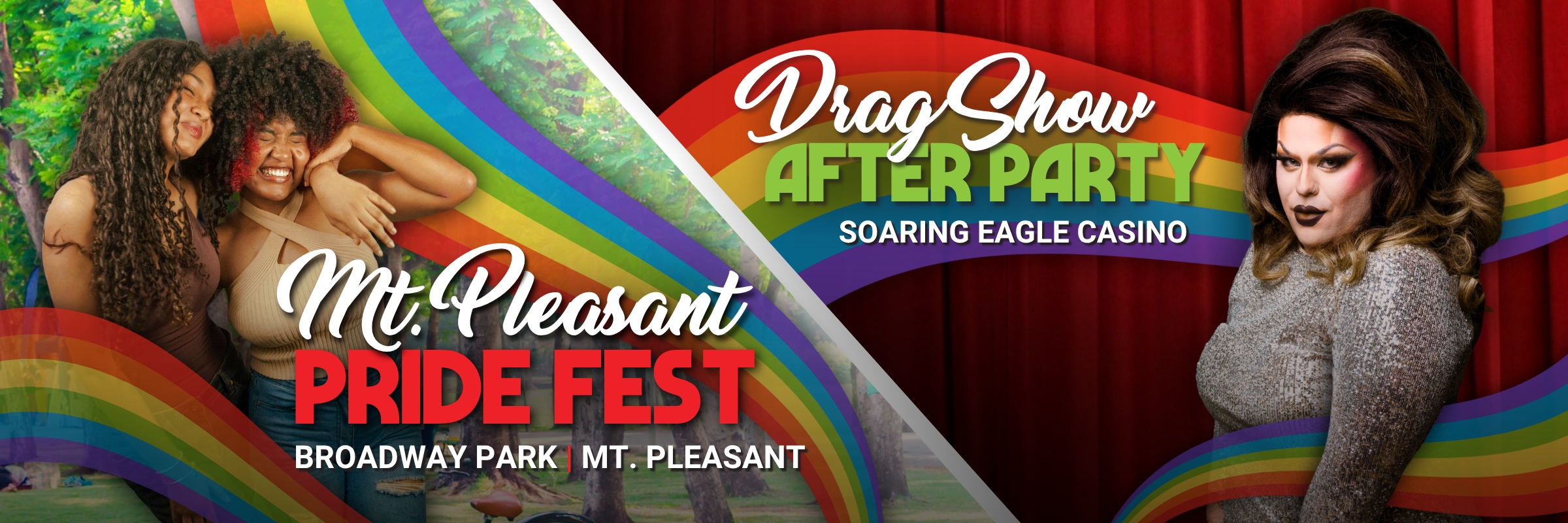 Mount Pleasant Pride Festival & After Party Drag Show