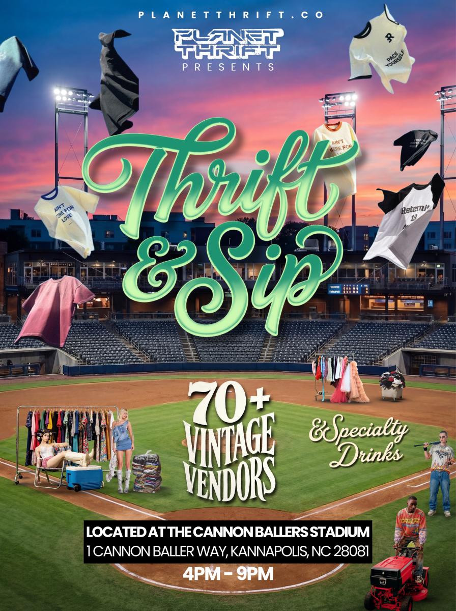 Planet Thrift Presents: Thrift & Sip (March)