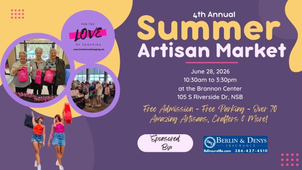 4th Annual Summer Artisan Market