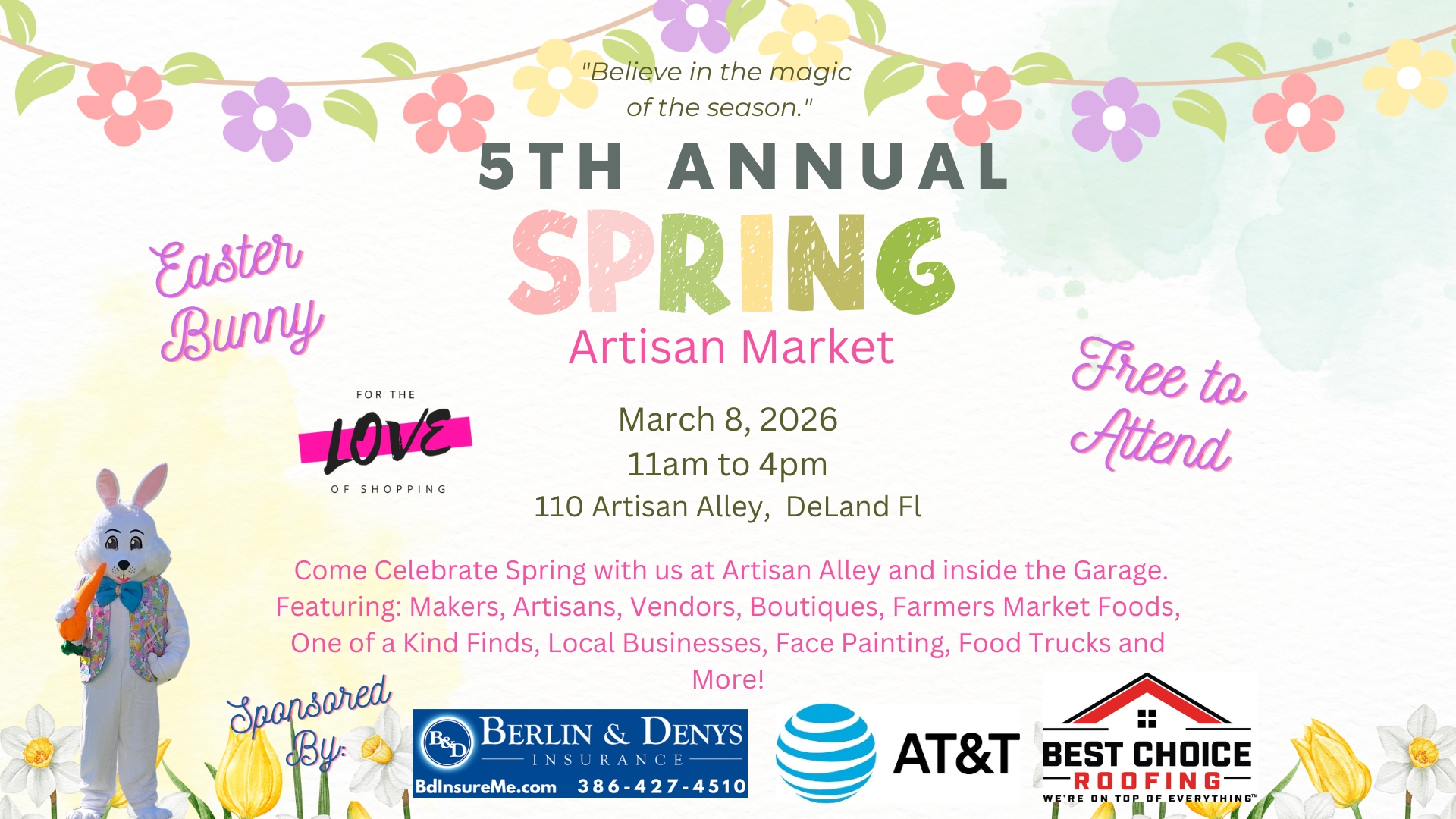 5th Annual Spring Artisan Market