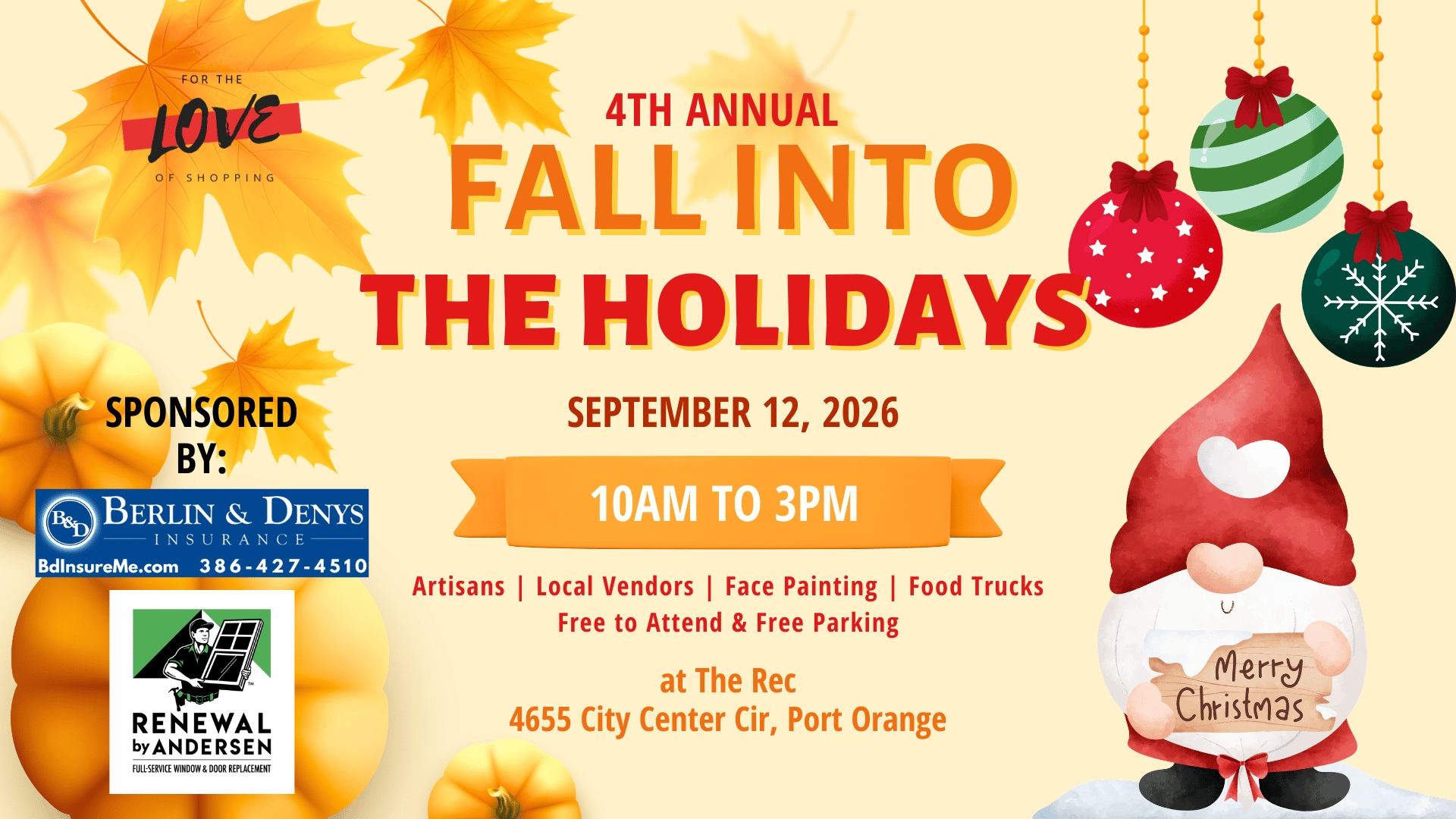 4th Annual Fall into the Holidays