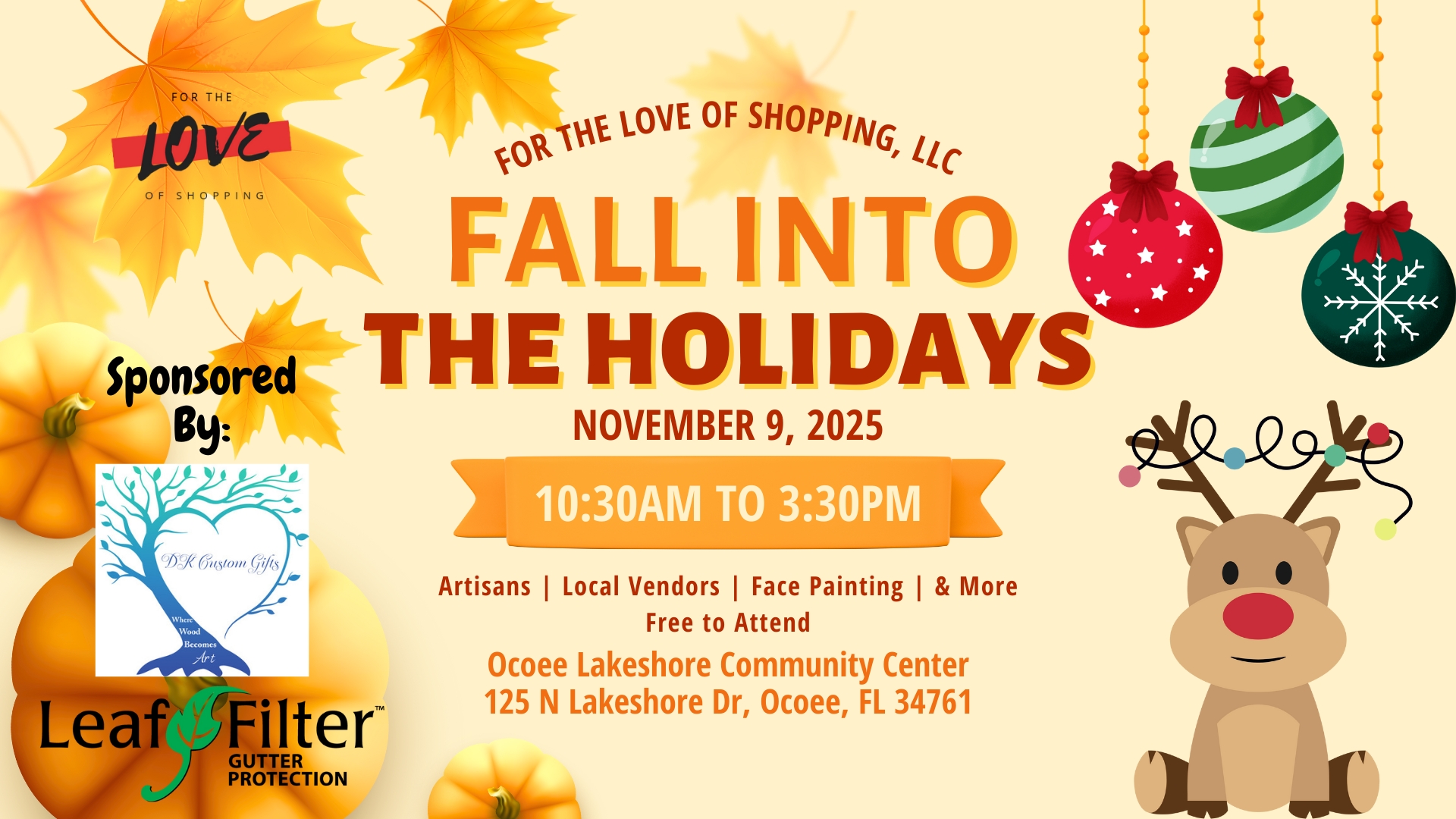 Fall into the Holidays