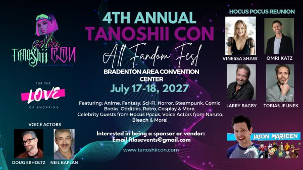 4th Annual Tanoshii Con- An All Fandom Fest