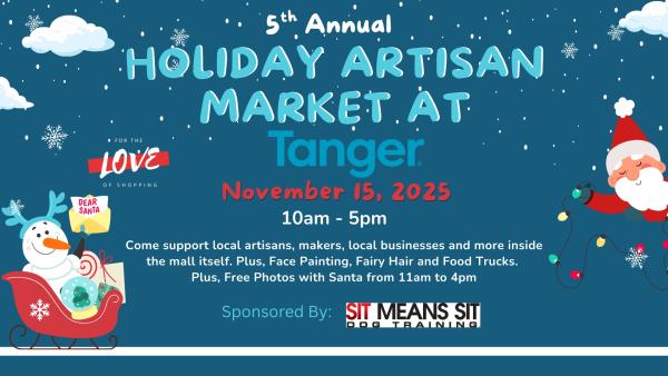 5th Annual Holiday Artisan Market at Tanger
