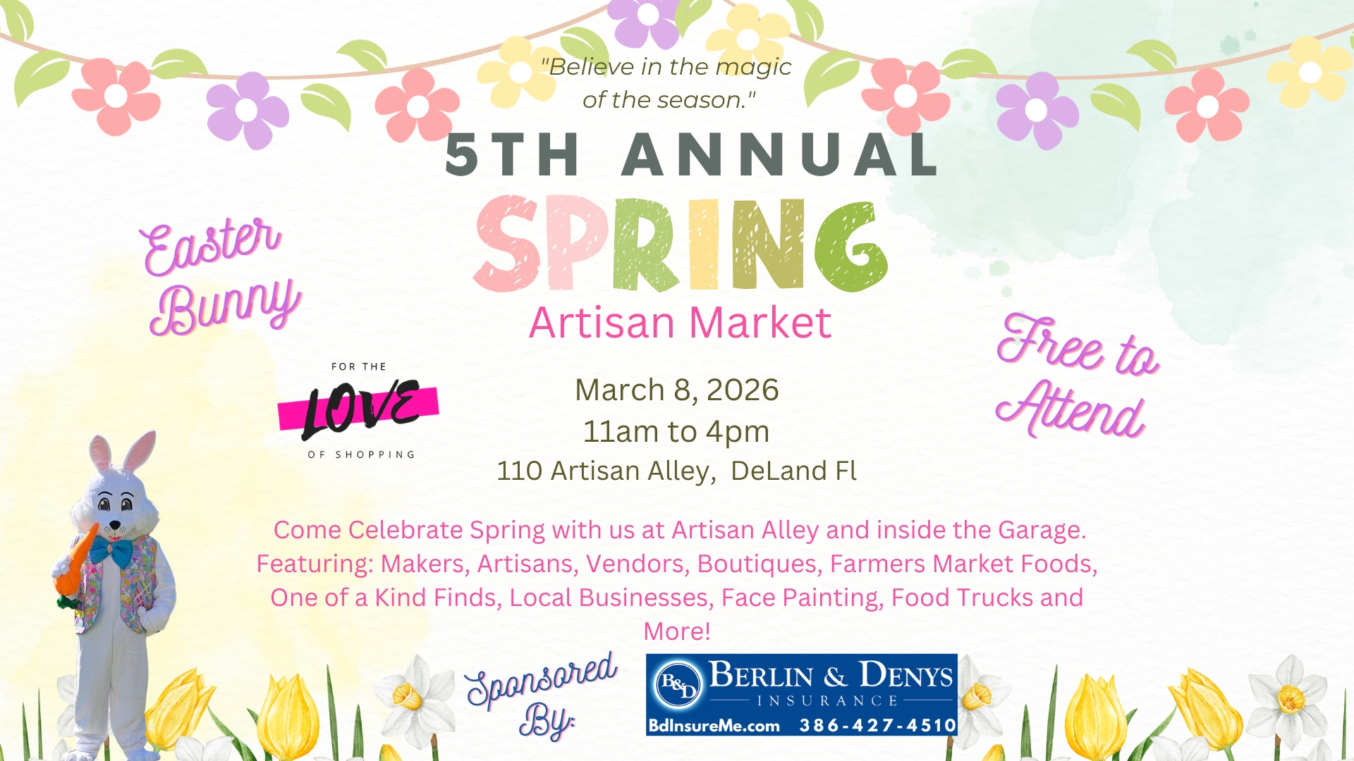 5th Annual Spring Artisan Market