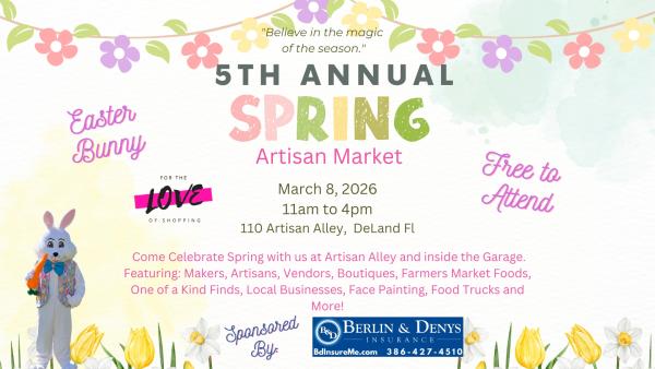 5th Annual Spring Artisan Market