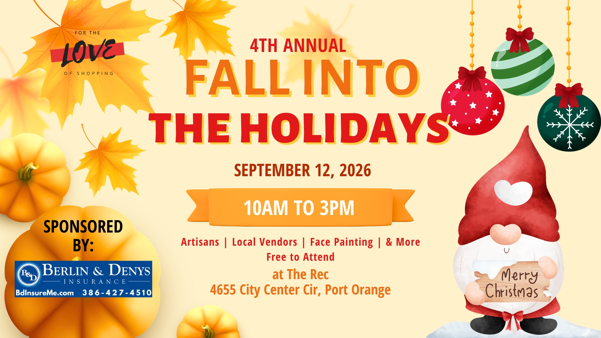 4th Annual Fall into the Holidays