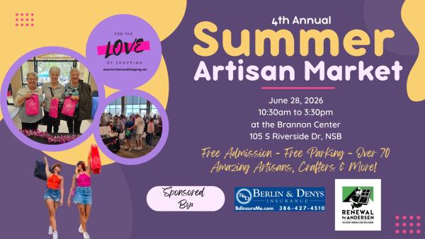4th Annual Summer Artisan Market