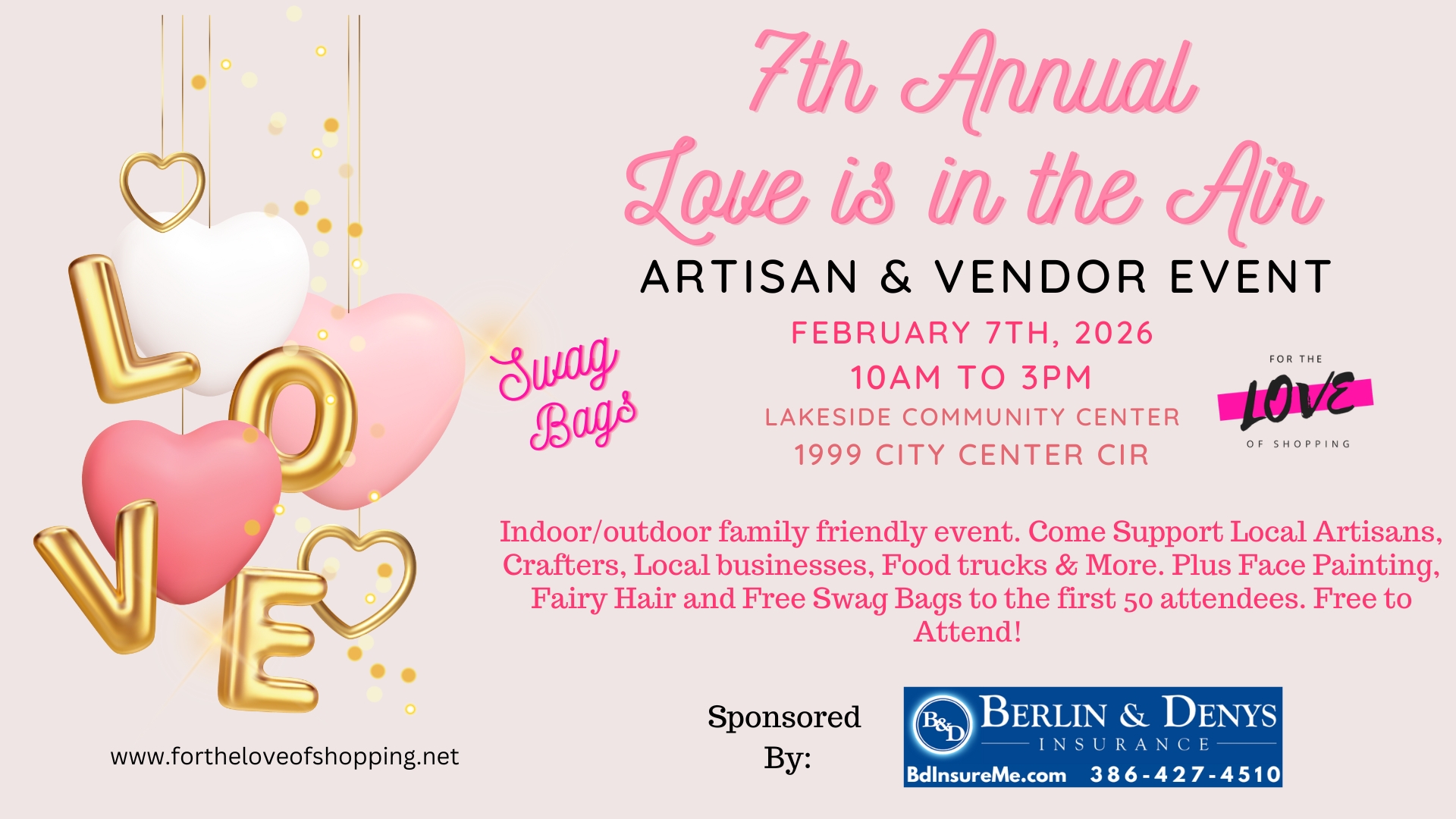 7th Annual Love is in the Air