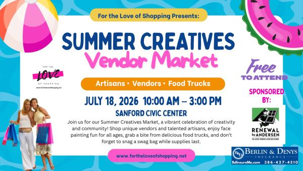 Summer Creatives Vendor Market