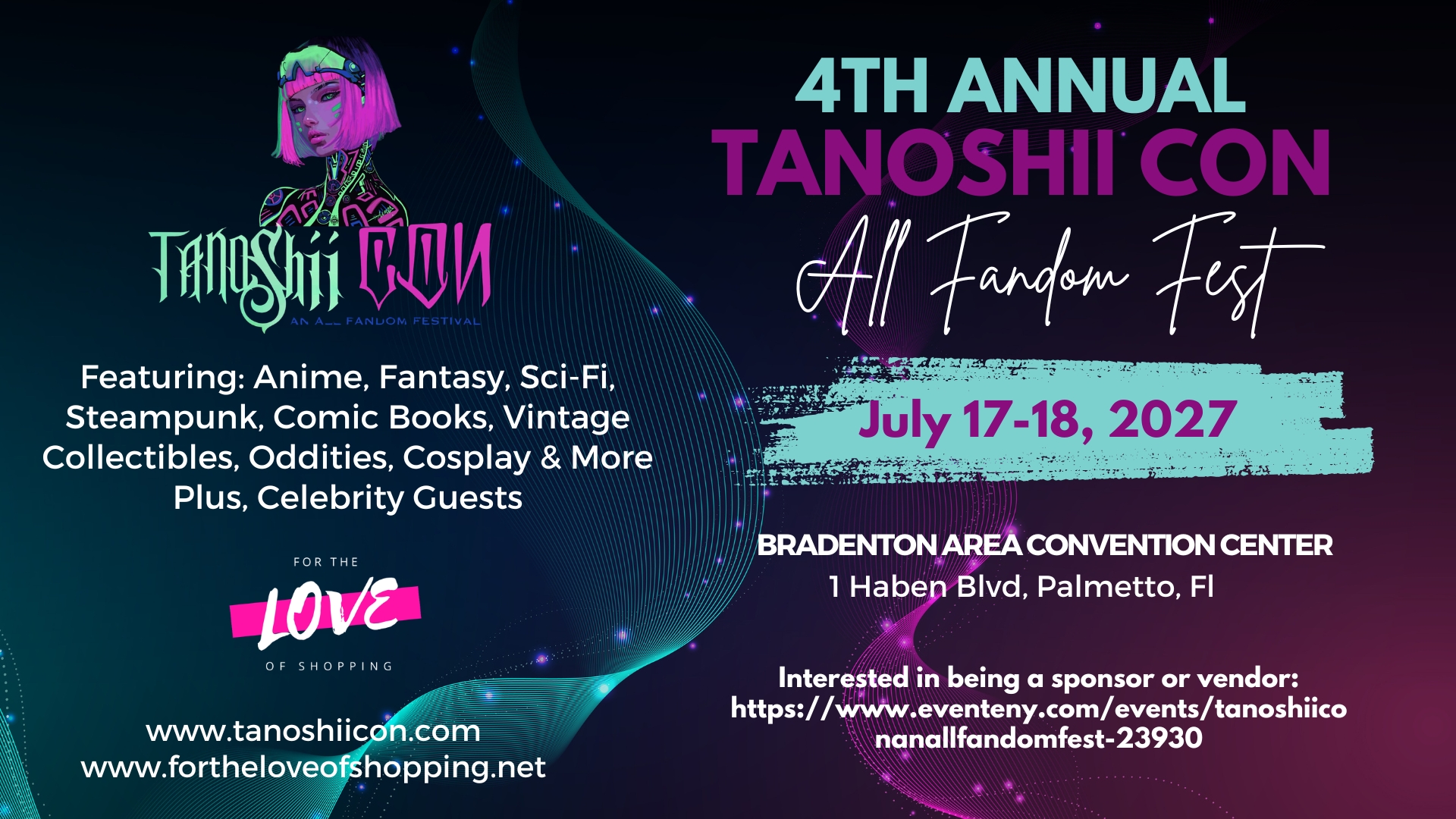 4th Annual Tanoshii Con- An All Fandom Fest