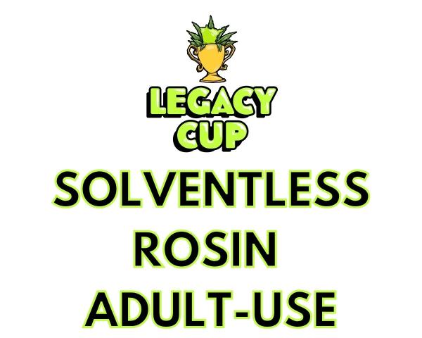 Solventless Rosin - Adult Use Solventless Rosin - Adult Use