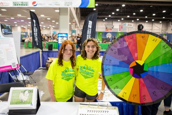 Michigan State Fair Volunteers Needed! Michigan State Fair Volunteers Needed!