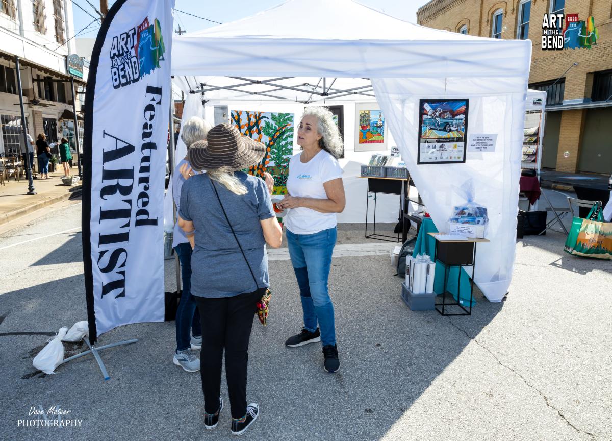 2023 Featured Artist booth