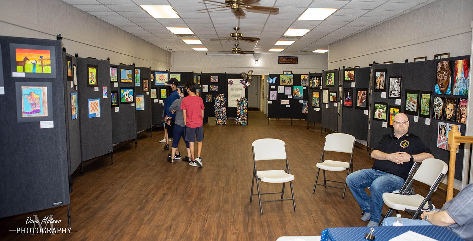 Juried art event for local schools