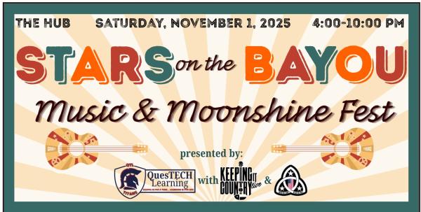 Stars on the Bayou, Music & Moonshine Fest