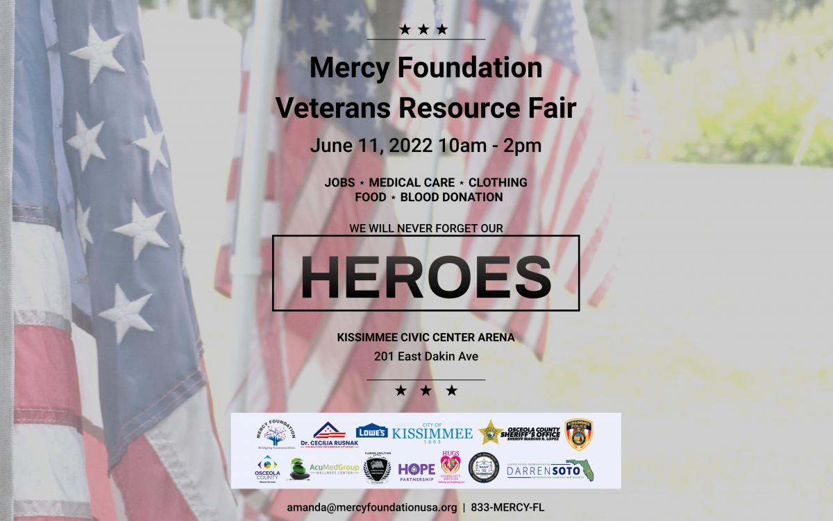 Mercy Foundation Veterans Resource Fair