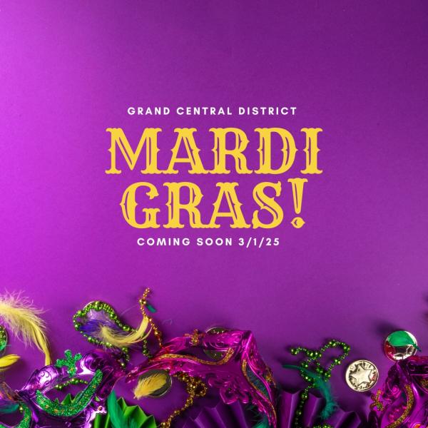 Mardi Gras in Grand Central Mardi Gras in Grand Central