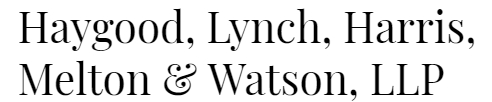 Haygood, Lynch, Harris,Melton, and Watson