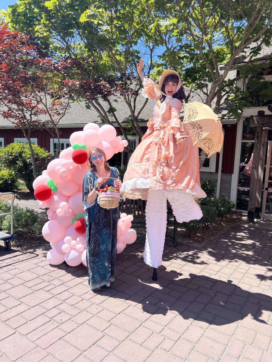 Danielle with Leslie Rosen