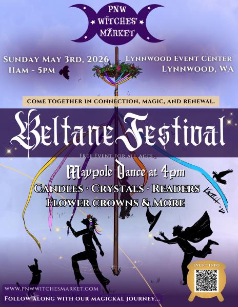 PNW Witches' Market Beltane Festival 2026