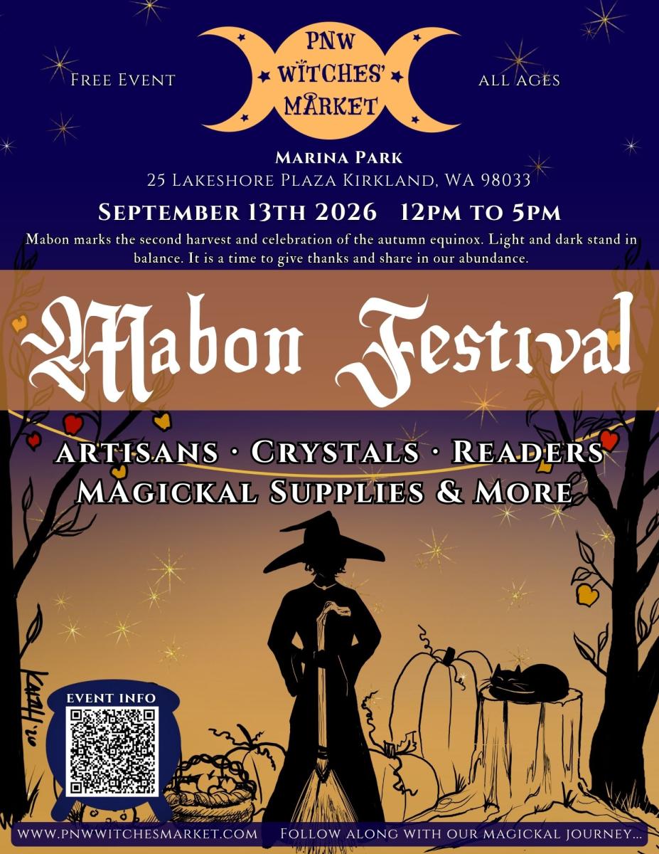 PNW Witches' Market Autumn Equinox Mabon Festival