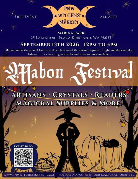 PNW Witches' Market Autumn Equinox Mabon Festival