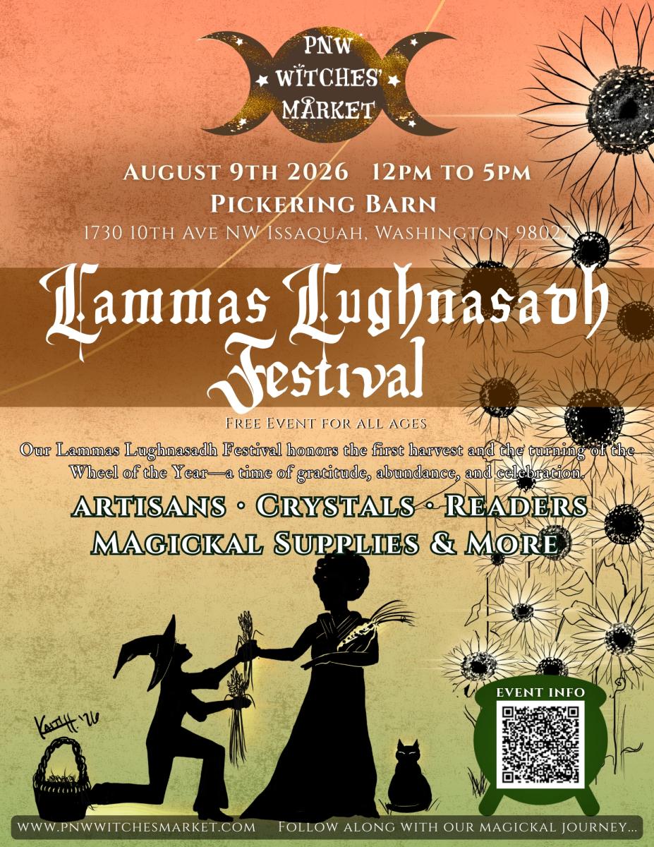 PNW Witches' Market Lammas Lughnasadh Festival