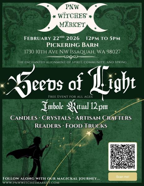 PNW Witches' Market - Seeds of Light